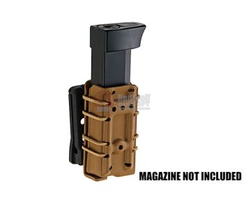 GK Tactical 0305 Kydex Single Stack Pistol Magazine Carrier - Coyote Brown 1