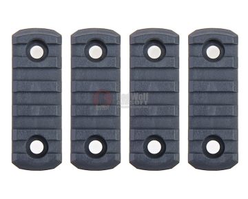 AABB M-LOK Nylon Picatinny Rail Sections 5 Slots - Urban Grey