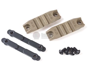 ARES M4 Handguard Rail (R-01 X 2 / Screw / Metal Piece X 2) - DE 1