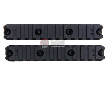 ARES Amoeba 5 inch Plastic Key Rail System for M-Lok System (2pcs / Pack) 1