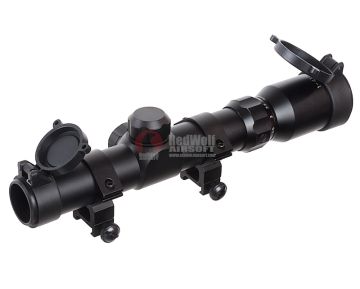 AIM-O Rifle Scope (1-4x24 Tactical) - Black 1
