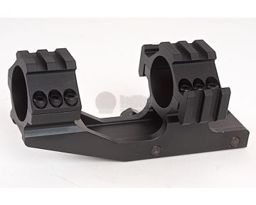 AIM-O Scope Mounts - Extended (Tri-Side Rail 30mm Ring Mount) - BK