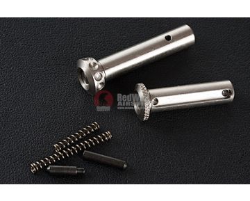 Alpha Parts Systema PTW Receiver Pin (CNC Stainless, Type B) Compatible with M4 GBBR - Silver 1