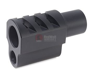 5KU 1911 Punisher Compensator For Tokyo Marui 1911 Style 2 - Black 1