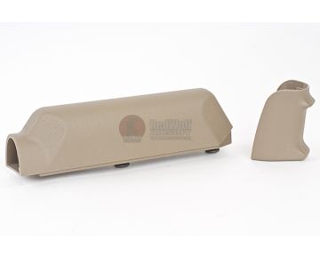 ARES Amoeba Striker S1 Pistol Grip with Cheek Pad Set for Amoeba Striker S1 Sniper -Dark Earth