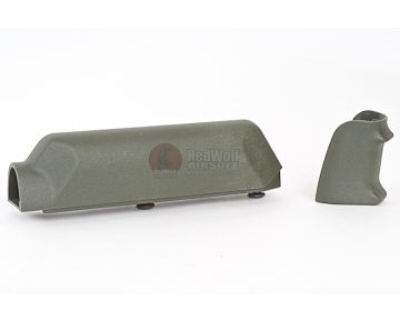 ARES Amoeba Striker S1 Pistol Grip with Cheek Pad Set for Amoeba Striker S1 Sniper -Olive Drab 1