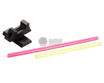 5KU Tokyo Marui Hi Capa Fiber Optic Sight (Glow) - Type 2 1