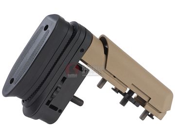 ARES Amoeba Striker Tactical Advanced Butt Pad with Cheek Pad - Dark Earth 1