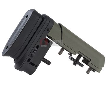 ARES Amoeba Striker Tactical Advanced Butt Pad with Cheek Pad - Olive Drab 1
