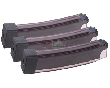 ASG CZ Scorpion EVO Magazine (75 rounds Airsoft AEG Magazine) - 3pcs/set (Smoky) 1
