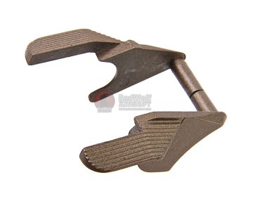 AW Custom Hi Capa Ambidextrous Thumb Safety (HX) for Tokyo Marui/WE/AW/KJ Hi Capa GBB Series - Tan