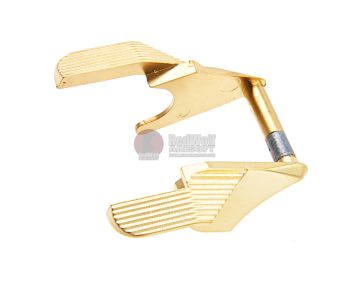 AW Custom Hi Capa Ambidextrous Thumb Safety (HX) for Tokyo Marui/WE/AW/KJ Hi Capa GBB Series - Gold 1