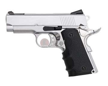 AW Custom NE10 1911 Officer Size GBB Airsoft Pistol - Silver 1