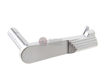 AW Custom Hi Capa Slide Stop (HX) for Tokyo Marui/WE/AW Hi Capa GBB Pistols - Silver 1