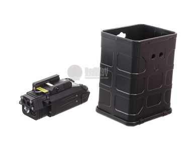 Blackcat Airsoft Tactical Flashlight for 20mm Rail - Black