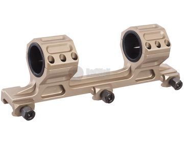 Blackcat Airsoft 25/30mm GE Big Dual Scope Mount - Tan
