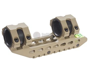 Blackcat Airsoft Light Weight 25/30mm Dual Scope Mount - Tan