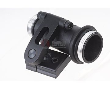 Blackcat Airsoft Tactical Weaponlight Mount for Helmet - Black