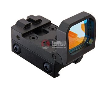 Blackcat Airsoft Folding Red Dot Sight - Grey