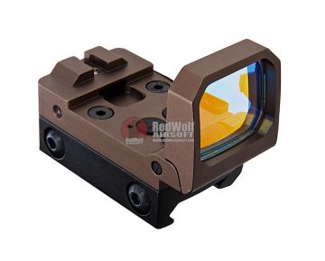 Blackcat Airsoft Folding Red Dot Sight - Tan 1