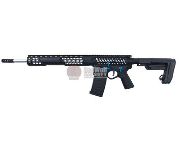 EMG F-1 Licensed 15 3G Skeletonized Complete Rifle (Black / Blue Switch / RS-2 Stock) (by APS)