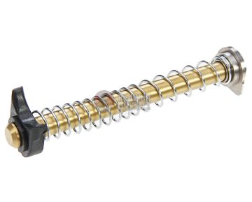 COWCOW Technology Stainless Steel Guide Rod Set for Tokyo Marui Model 19 GBB Pistol - Gold