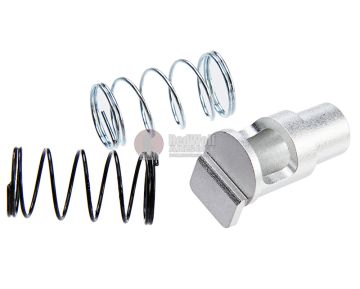 COWCOW Technology Aluminum CNC AL High Flow Nozzle Valve for Tokyo Marui Model 19 GBB Pistol