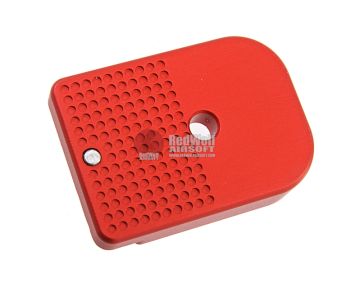 COWCOW Technology D01 Dottac Magazine Base for Tokyo Marui Hi-Capa GBB Magazine - Red