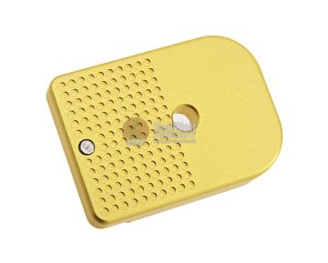 COWCOW Technology D01 Dottac Magazine Base for Tokyo Marui Hi-Capa GBB Magazine - Gold