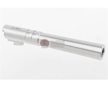 COWCOW Technology OB1 Stainless Steel Threaded Outer Barrel-Tokyo Marui Hi-Capa 5.1 GBB(.40 marking)-SV