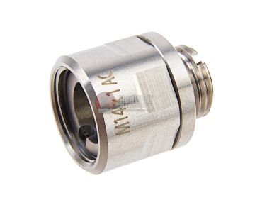 COWCOW Technology A01 Stainless Steel Silencer Adapter (11mm CW to 14mm CCW) - Silver 1