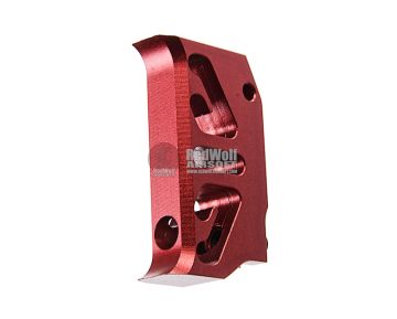 COWCOW Technology Aluminum CNC Trigger T2 for Tokyo Marui Hi-Capa & 1911 GBB - Red