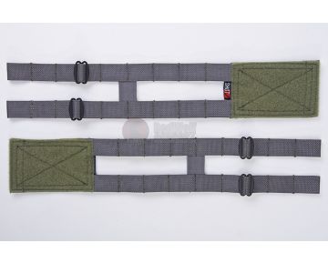 Crye Precision (By ZShot) Adaptive Vest System (AVS) 2-Band Skeletal Cummerbund (L Size / Grey) 1