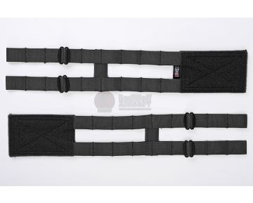 Crye Precision (By ZShot) Adaptive Vest System (AVS) 2-Band Skeletal Cummerbund (M Size / Black)