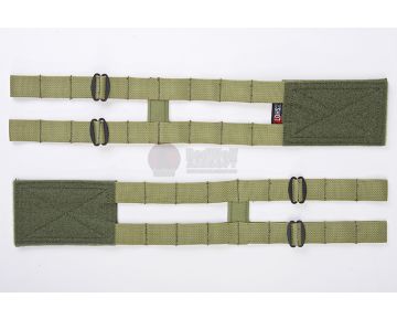 Crye Precision (By ZShot) Adaptive Vest System (AVS) 2-Band Skeletal Cummerbund (M Size / Ranger Green) 1