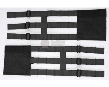 Crye Precision (By ZShot) Adaptive Vest System (AVS) 3-Band Skeletal Cummerbund (M Size / Black) 1