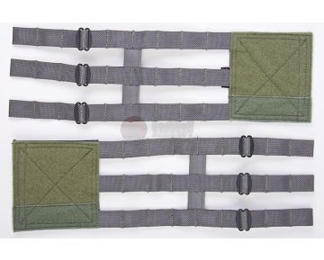 Crye Precision (By ZShot) Adaptive Vest System (AVS) 3-Band Skeletal Cummerbund (M Size / Grey) 1