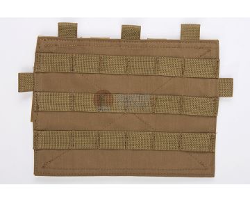 Crye Precision (By ZShot) Adaptive Vest System / Jumpable Plate Carrier Molle Front Flap (Coyote Brown)