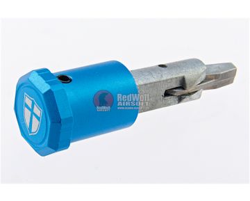 Crusader VFC M4 GBB Forward Assist Button - Blue (Compatible with HK416 GBB Series) 1
