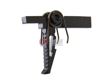 Crusader M4 Match Trigger for VFC M4 / Umarex (VFC) HK416 GBBR Airsoft - Black (Steel) 1