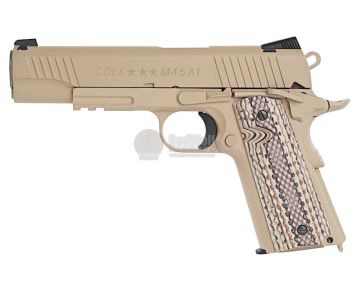 Cybergun Colt M45A1 CO2 Airsoft Pistol - Desert Tan