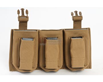 Esstac Daeodon Front Panel 3+3 9mm & 7.62 - Coyote Brown