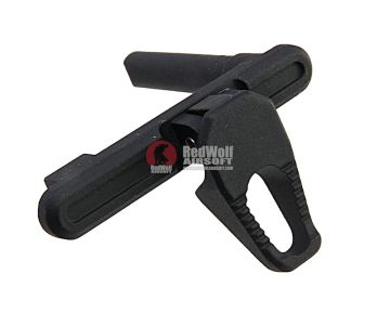First Factory M4 Custom Ambi Magazine Catch for M4 AEG Standard Series - Black