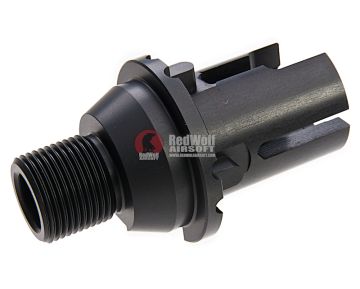 First Factory Outer Barrel Base SHORT for M4 AEG Standard  (14mm CCW)