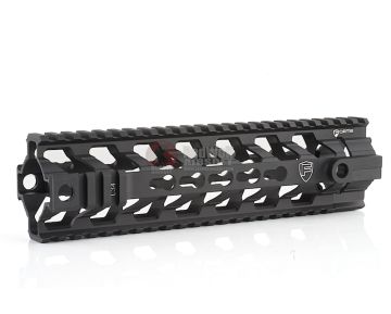 PTS Fortis REV (TM) Free Float Rail System 9 inch for M4 AEG & GBB Series - Black