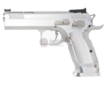 Gunsmith Bros GB01 TF Aluminum Standard GBB Pistol - Silver 1