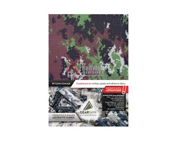 Gearskin COMPACT (30X30cm) - Mimetico Vegetato