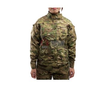 Ghost Gear Ladies BDU Slim Jacket - Multicam (Japan S Size)