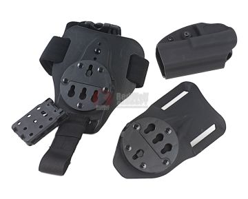 GK Tactical G17 Kydex Holster Set - Black