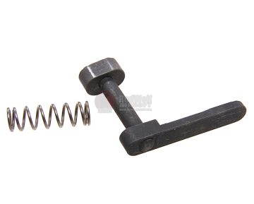 Guns Modify Tokyo Marui MWS GBBR Magazine Catch (CNC Steel, AR Standard Version) 1